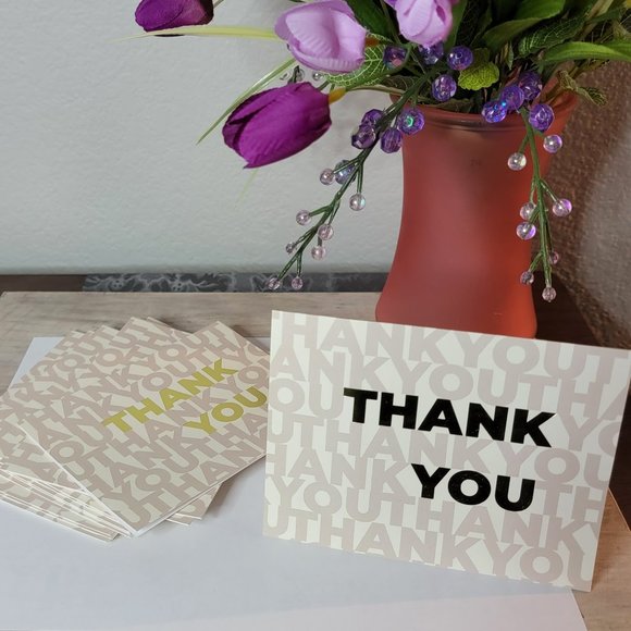 Artisan Other - 200pcs Thank You For Supporting My Business Cards in Classy and Elegant Design …